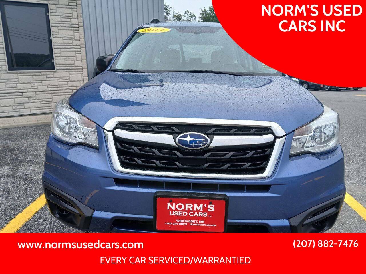 2017 Subaru Forester 2.5i — SUV — 89,206 mi — Wiscasset, ME