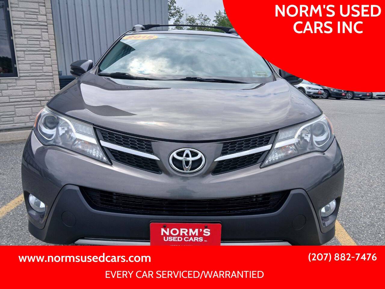 2015 Toyota RAV4 XLE — SUV — 134,738 mi — Wiscasset, ME
