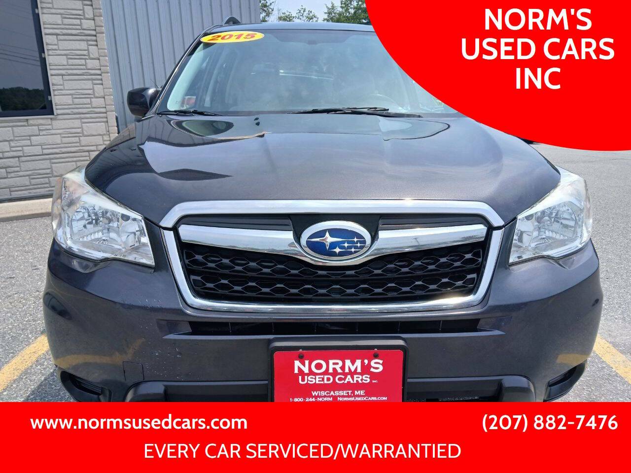 2015 Subaru Forester 2.5i Premium — SUV — 151,771 mi — Wiscasset, ME