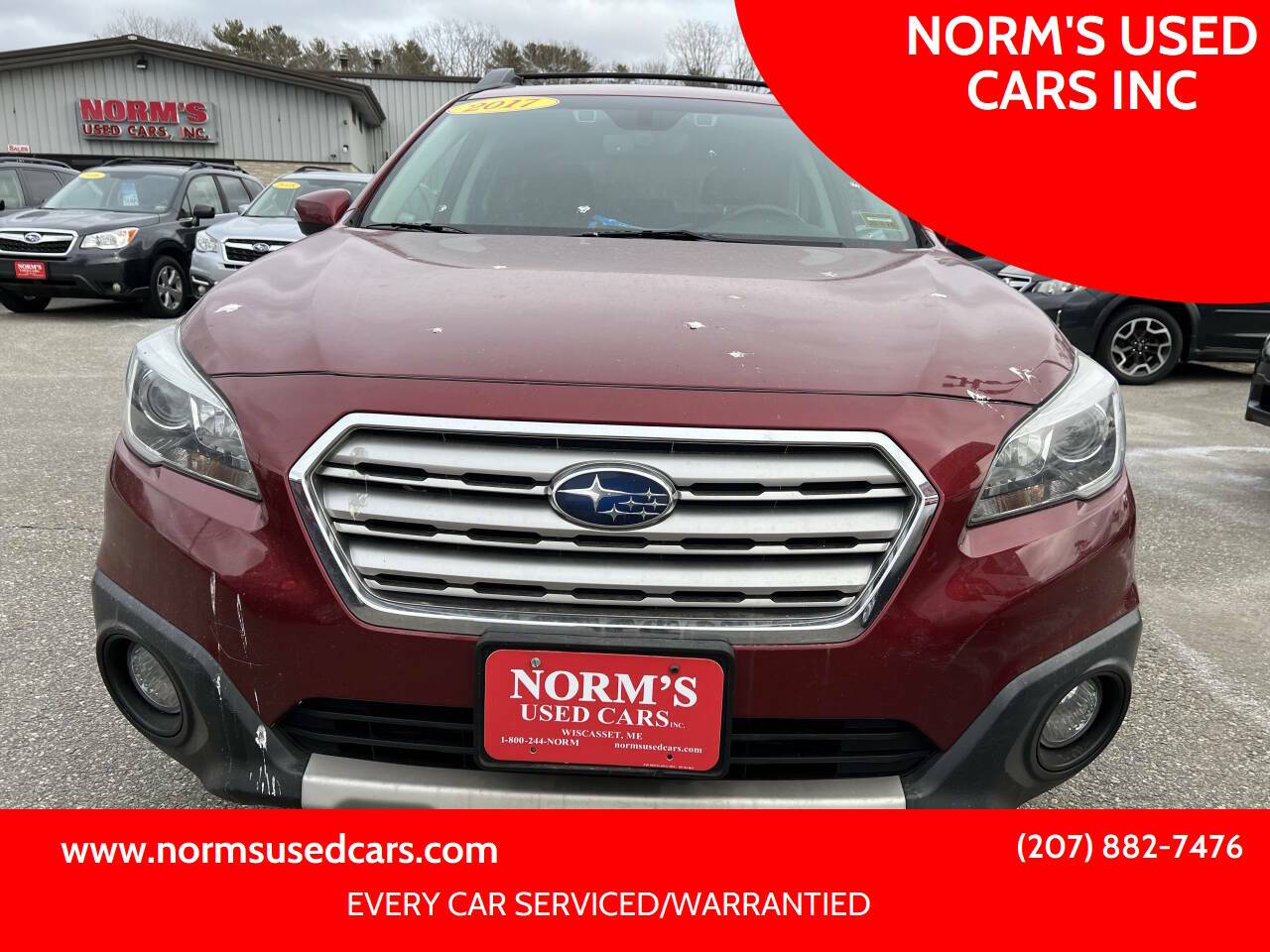 2017 Subaru Outback 2.5i Limited — SUV — 103,093 mi — Wiscasset, ME