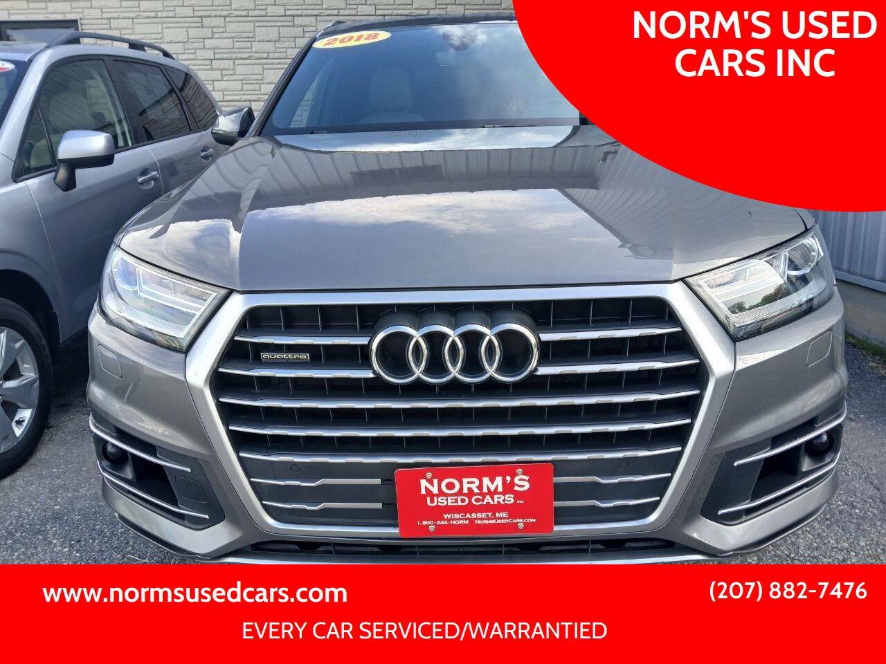 2018 Audi Q7 Premium Plus — SUV — 89,877 mi — Wiscasset, ME
