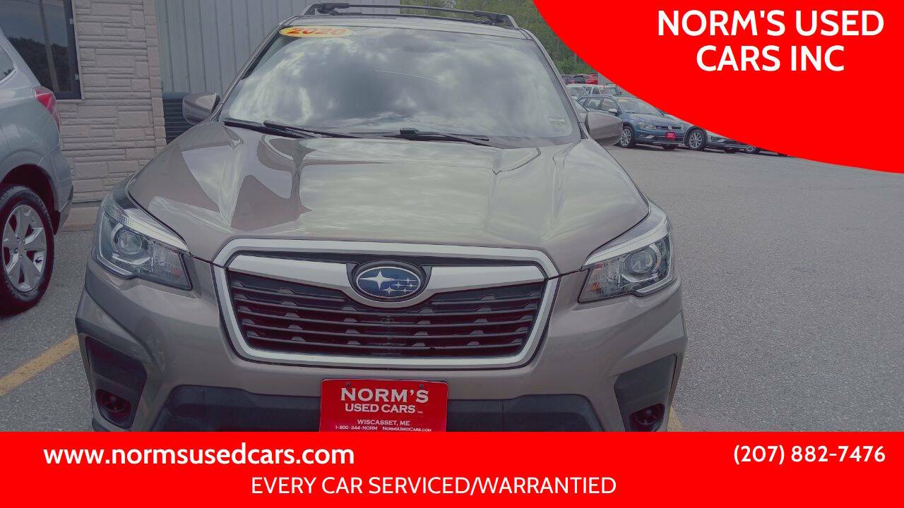 2020 Subaru Forester 2.5i Premium — SUV — 49,900 mi — Wiscasset, ME