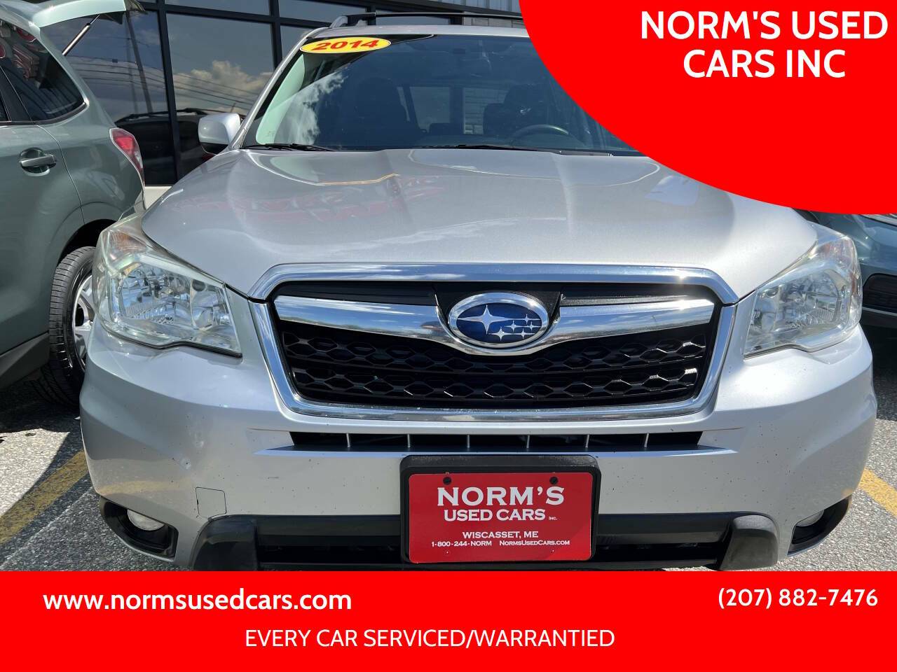 2014 Subaru Forester 2.5i Premium — SUV — 132,359 mi — Wiscasset, ME