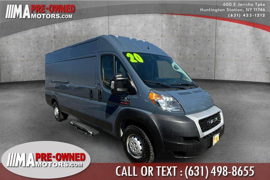 2020 Ram ProMaster Cargo Van 3500 — Cargo Van — 51,965 mi — Huntington Station, NY