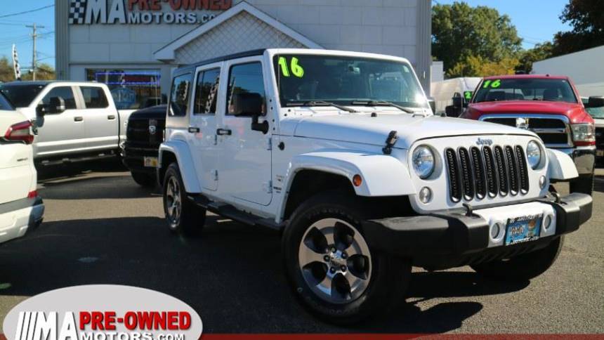 2016 Jeep Wrangler Sahara — SUV — 77,634 mi — Huntington Station, NY
