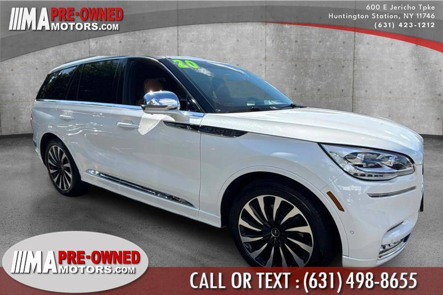 2020 Lincoln Aviator Black Label Grand Touring — SUV — 49,101 mi — Huntington Station, NY