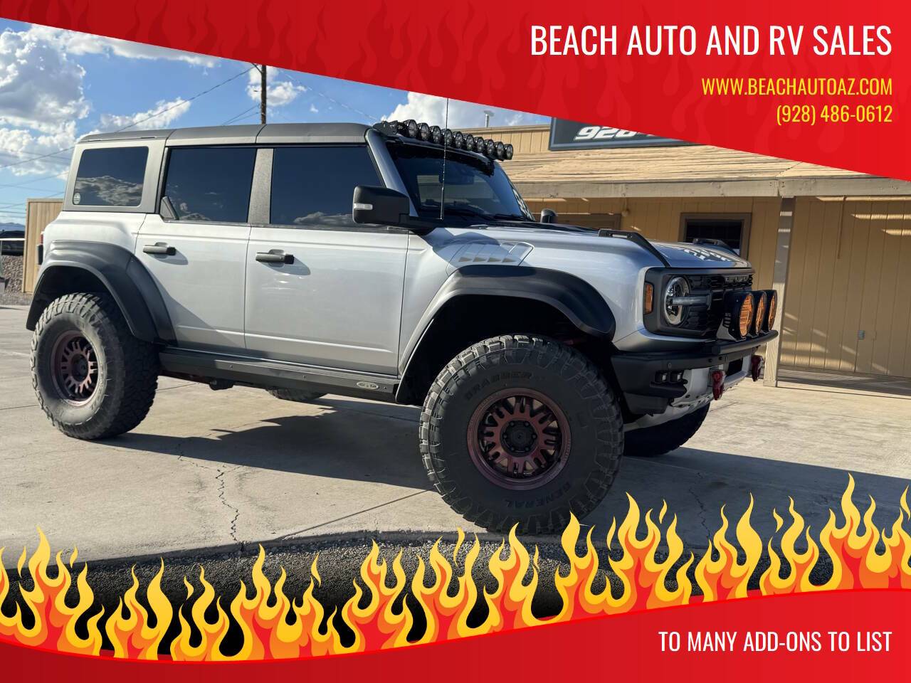 2022 Ford Bronco Raptor — SUV — 17,193 mi — Lake Havasu City, AZ