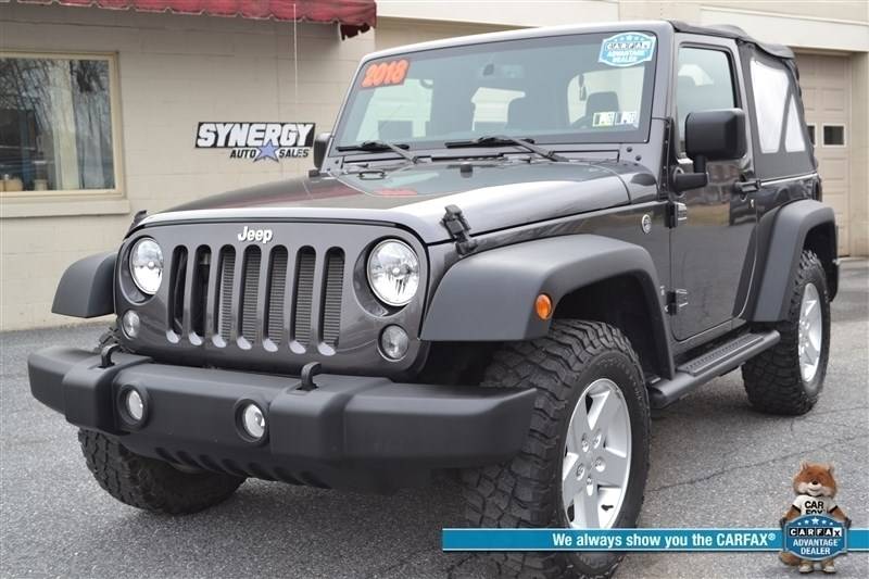 2018 Jeep Wrangler Sport S — SUV — 66,772 mi — Strasburg, PA