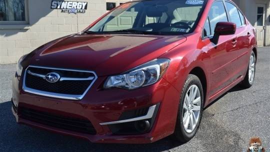 2016 Subaru Impreza Premium — Sedan — 100,300 mi — Strasburg, PA