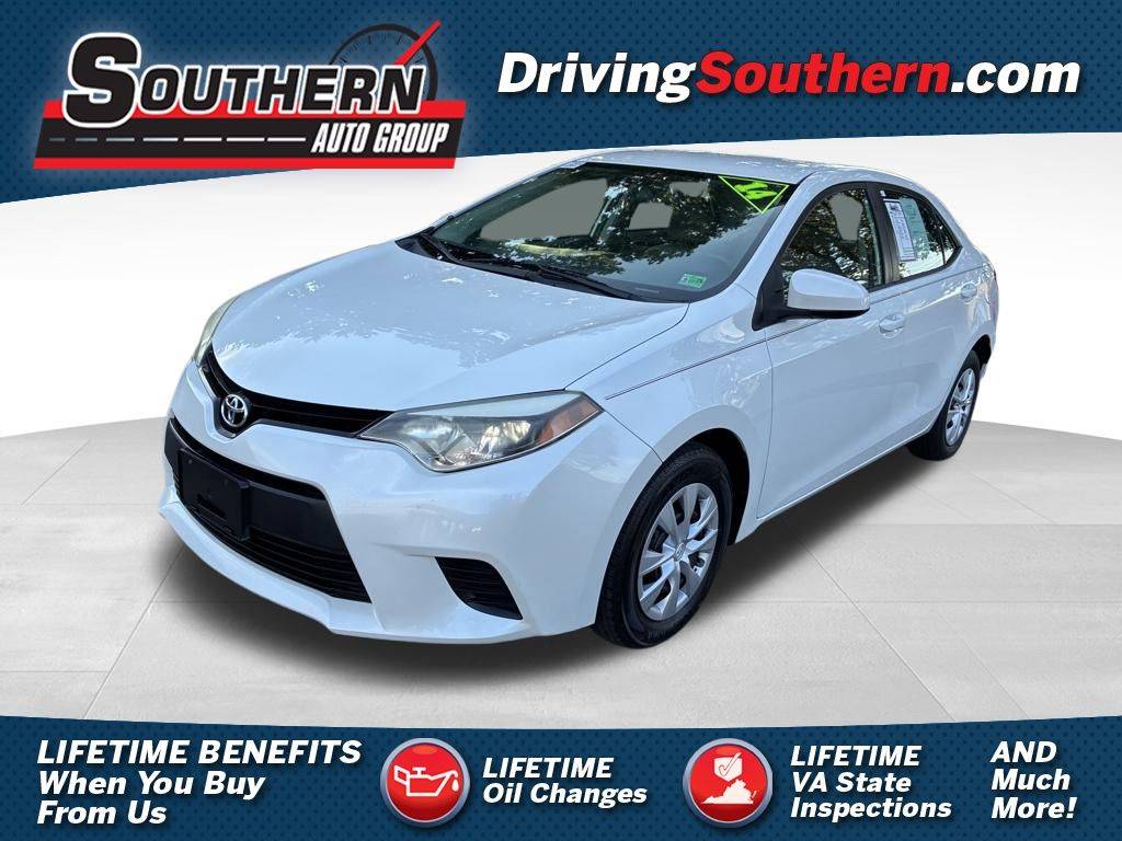2014 Toyota Corolla LE Eco — Sedan — 117,032 mi — Chesapeake, VA