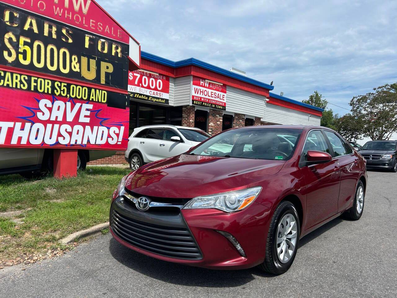 2015 Toyota Camry LE — Sedan — 156,935 mi — Norfolk, VA