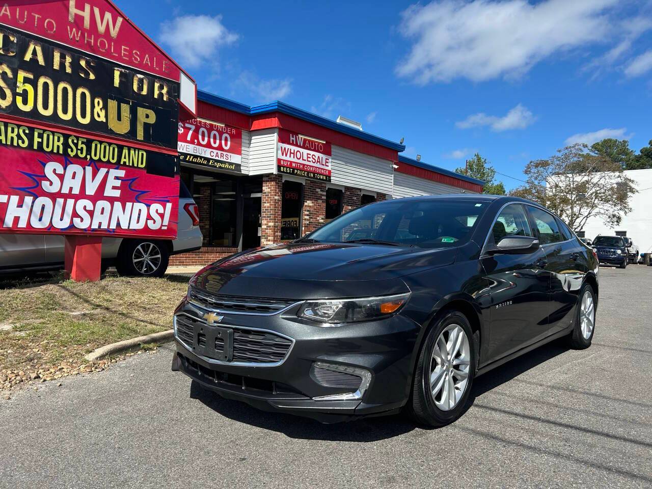 2016 Chevrolet Malibu LT — Sedan — 93,770 mi — Norfolk, VA