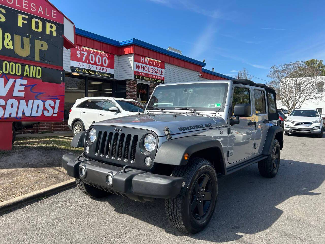 2016 Jeep Wrangler Black Bear — SUV — 156,570 mi — Norfolk, VA