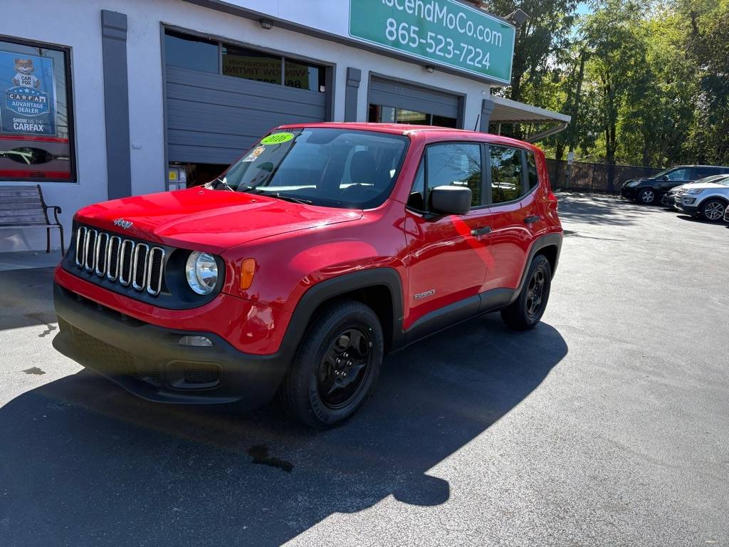2016 Jeep Renegade Sport — SUV — 122,615 mi — Knoxville, TN