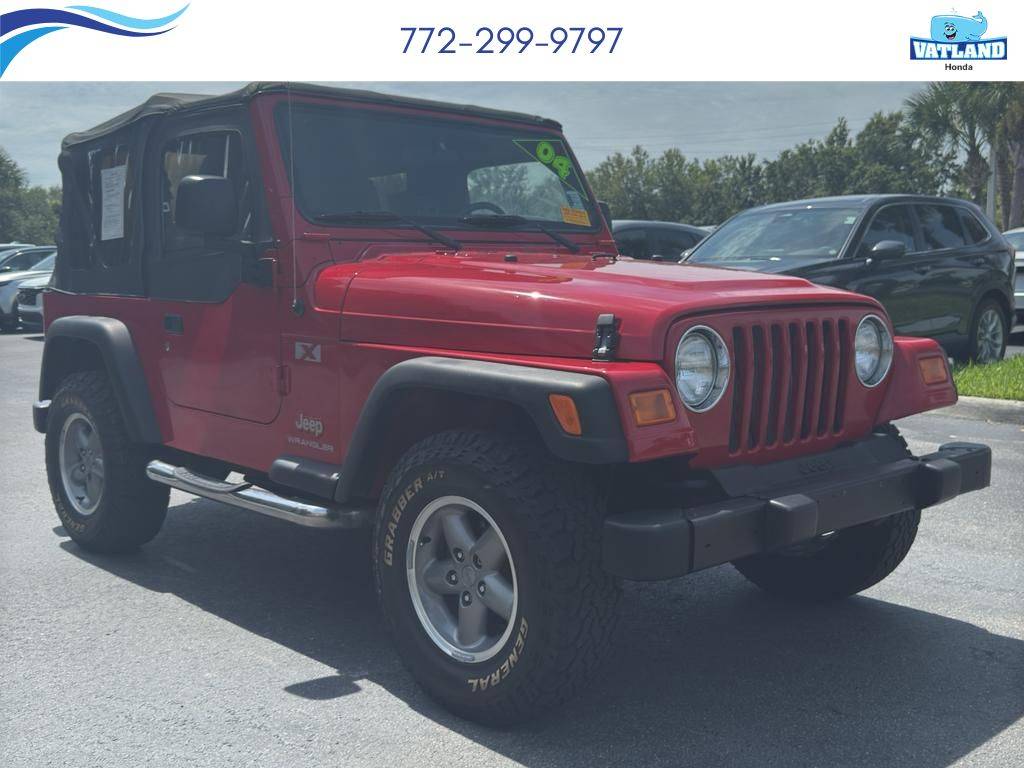 2004 Jeep Wrangler X — SUV — 63,686 mi — Vero Beach, FL