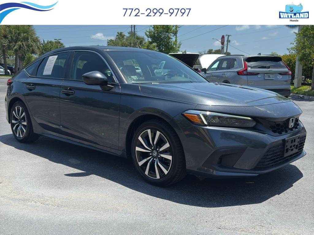 2022 Honda Civic EX-L — Hatchback — 21,624 mi — Vero Beach, FL
