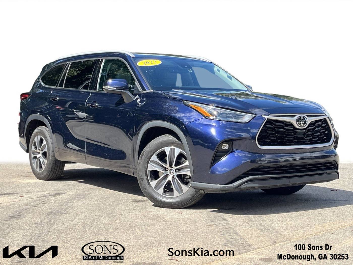 2022 Toyota Highlander XLE — SUV — 85,590 mi — McDonough, GA