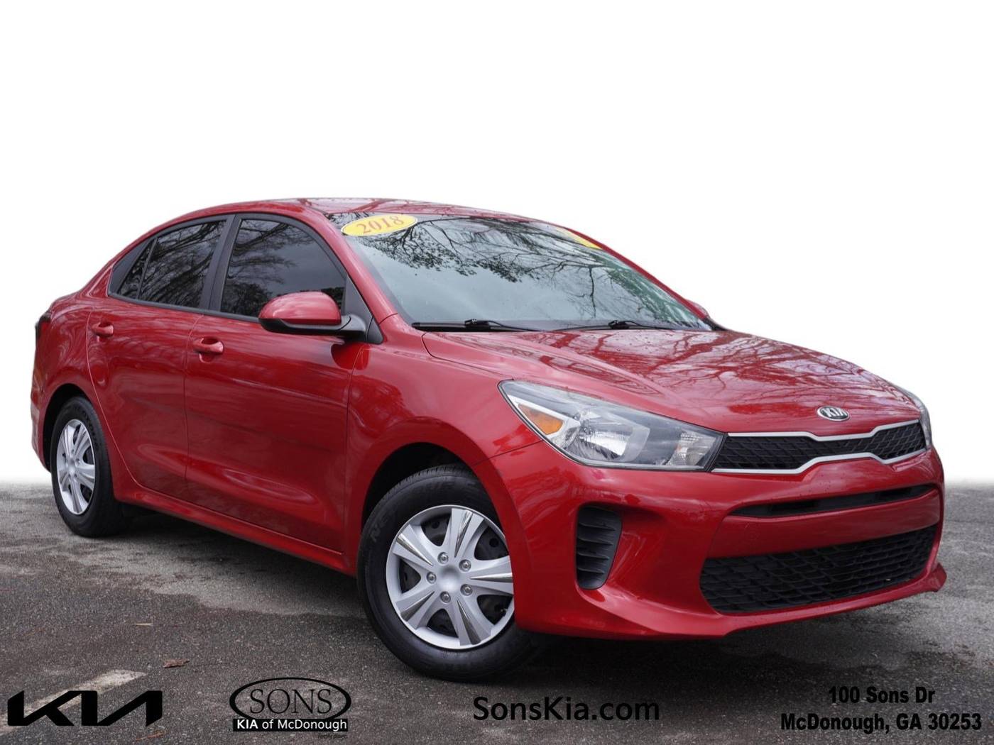 2018 Kia Rio S — Sedan — 112,332 mi — McDonough, GA