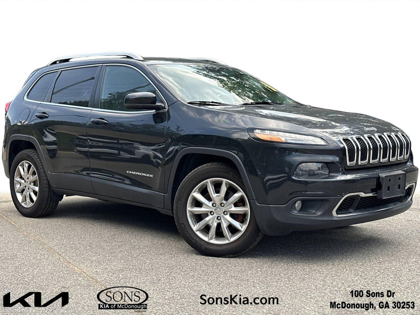 2016 Jeep Cherokee Limited — SUV — 63,232 mi — McDonough, GA