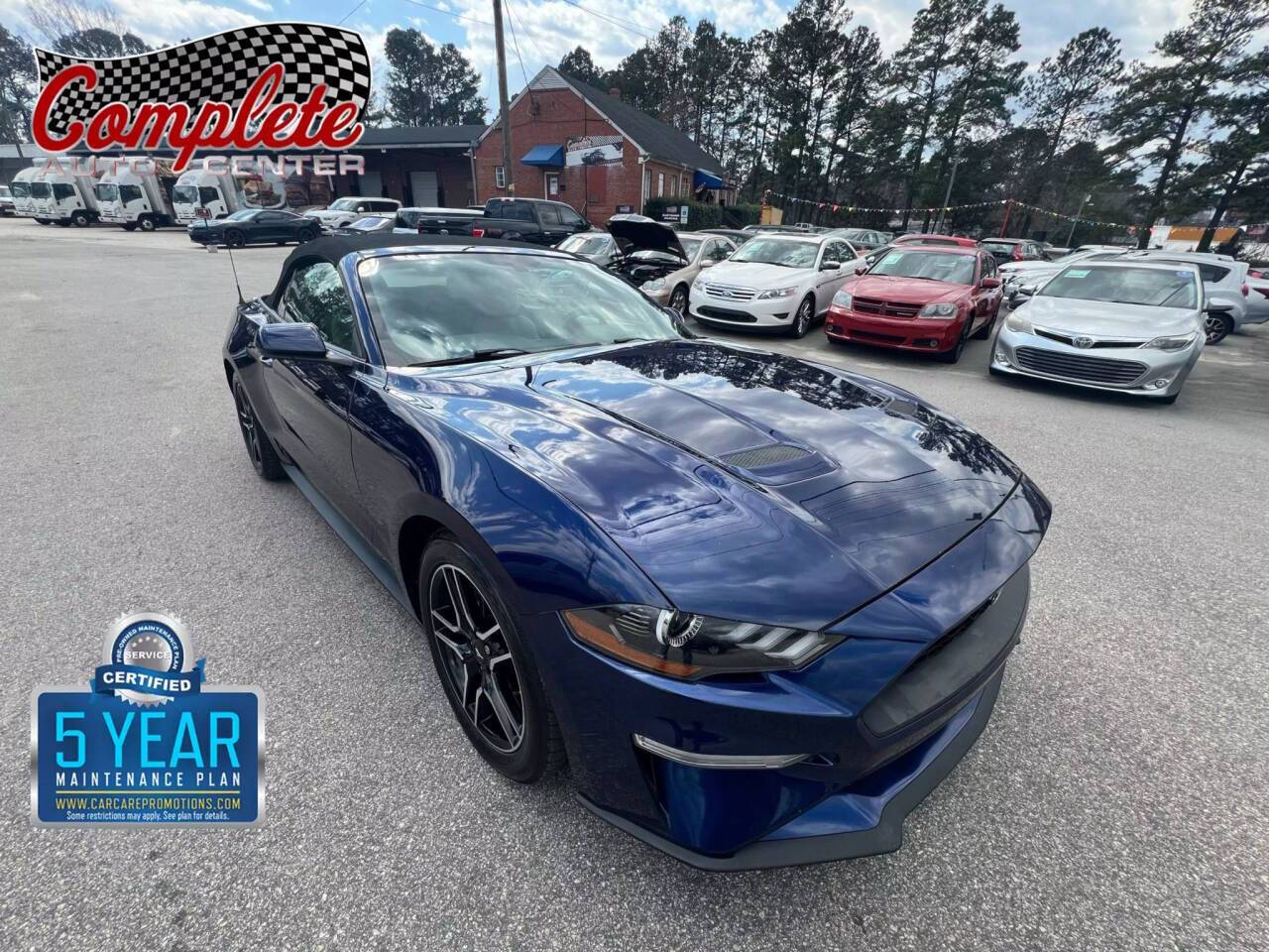 2019 Ford Mustang EcoBoost — Convertible — 104,211 mi — Raleigh, NC