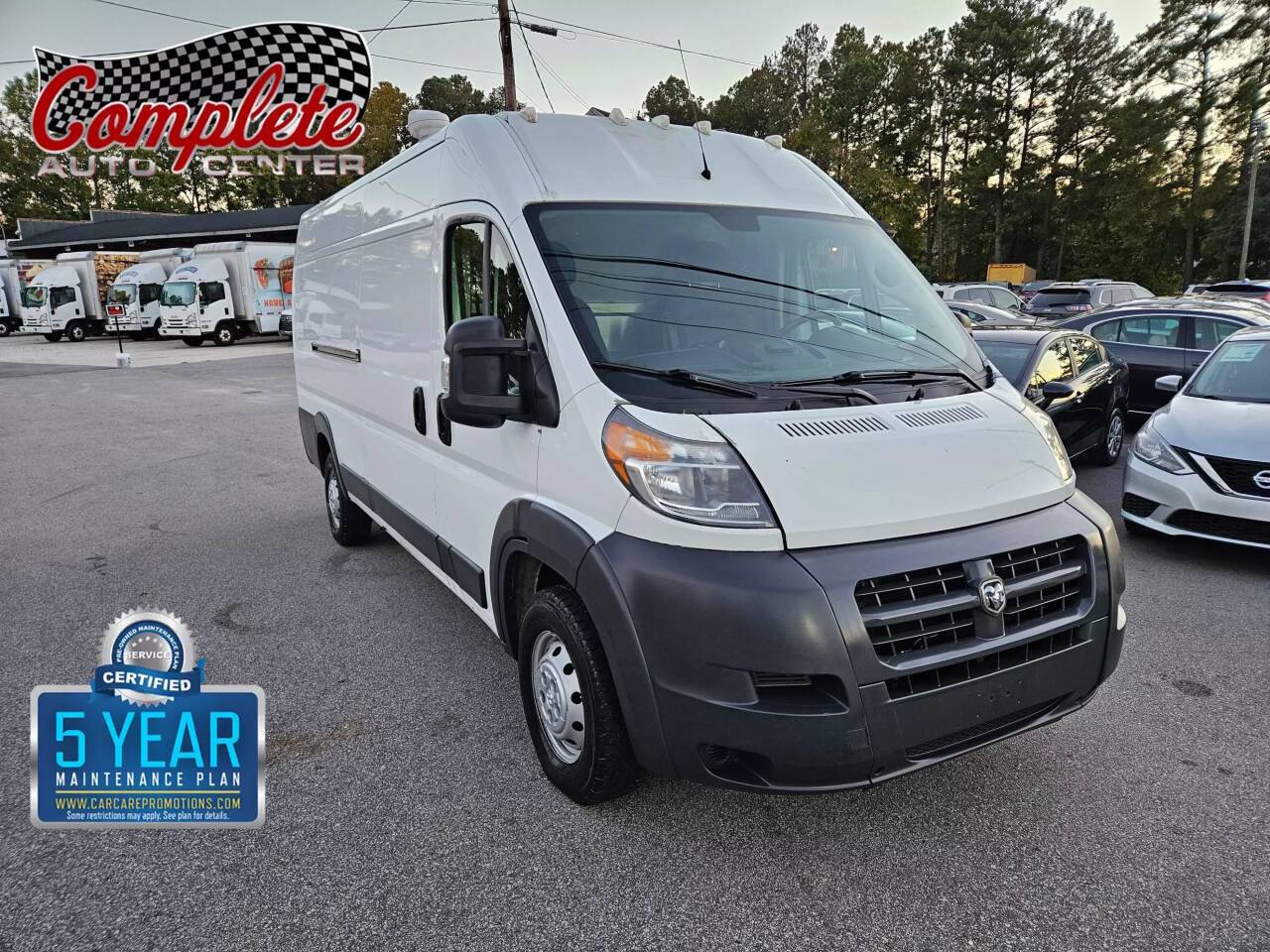 2018 Ram ProMaster Cargo Van 3500 — Cargo Van — 123,505 mi — Raleigh, NC