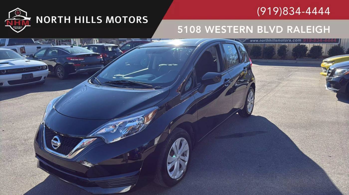 2019 Nissan Versa SV — Hatchback — 75,947 mi — Raleigh, NC