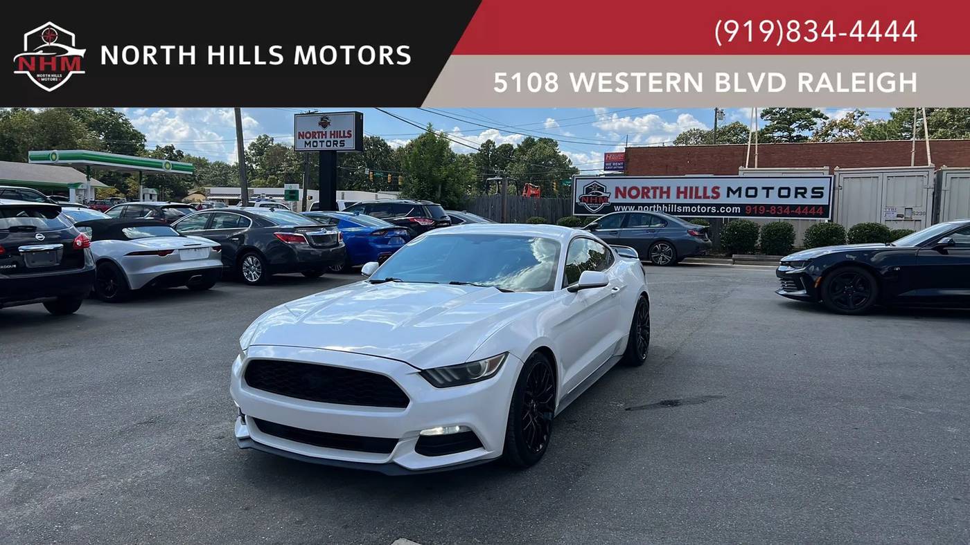 2017 Ford Mustang V6 — Coupe — 79,107 mi — Raleigh, NC