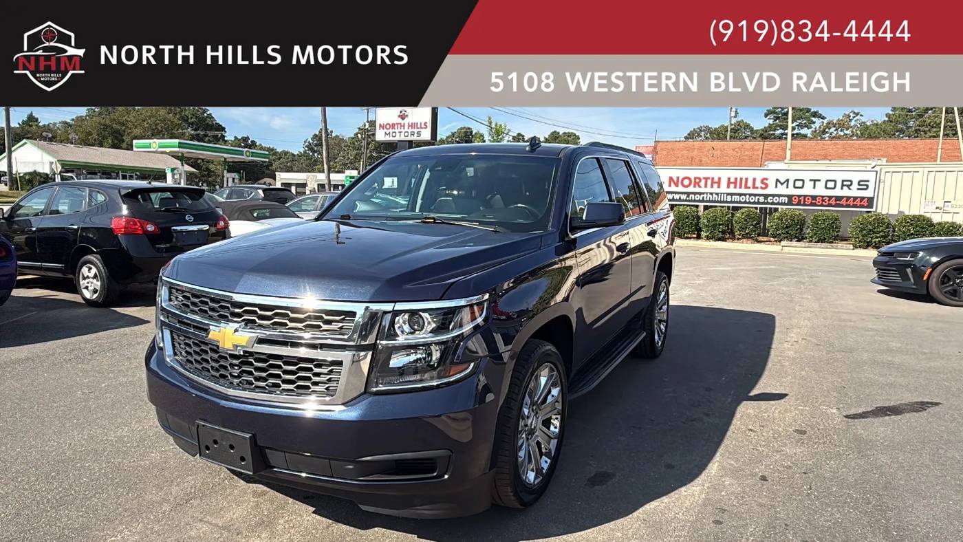 2017 Chevrolet Tahoe LT — SUV — 81,230 mi — Raleigh, NC