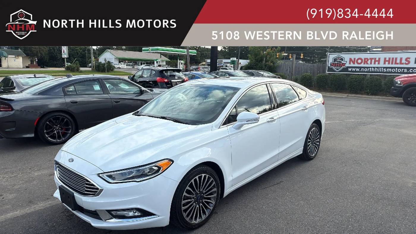 2018 Ford Fusion Titanium — Sedan — 76,720 mi — Raleigh, NC