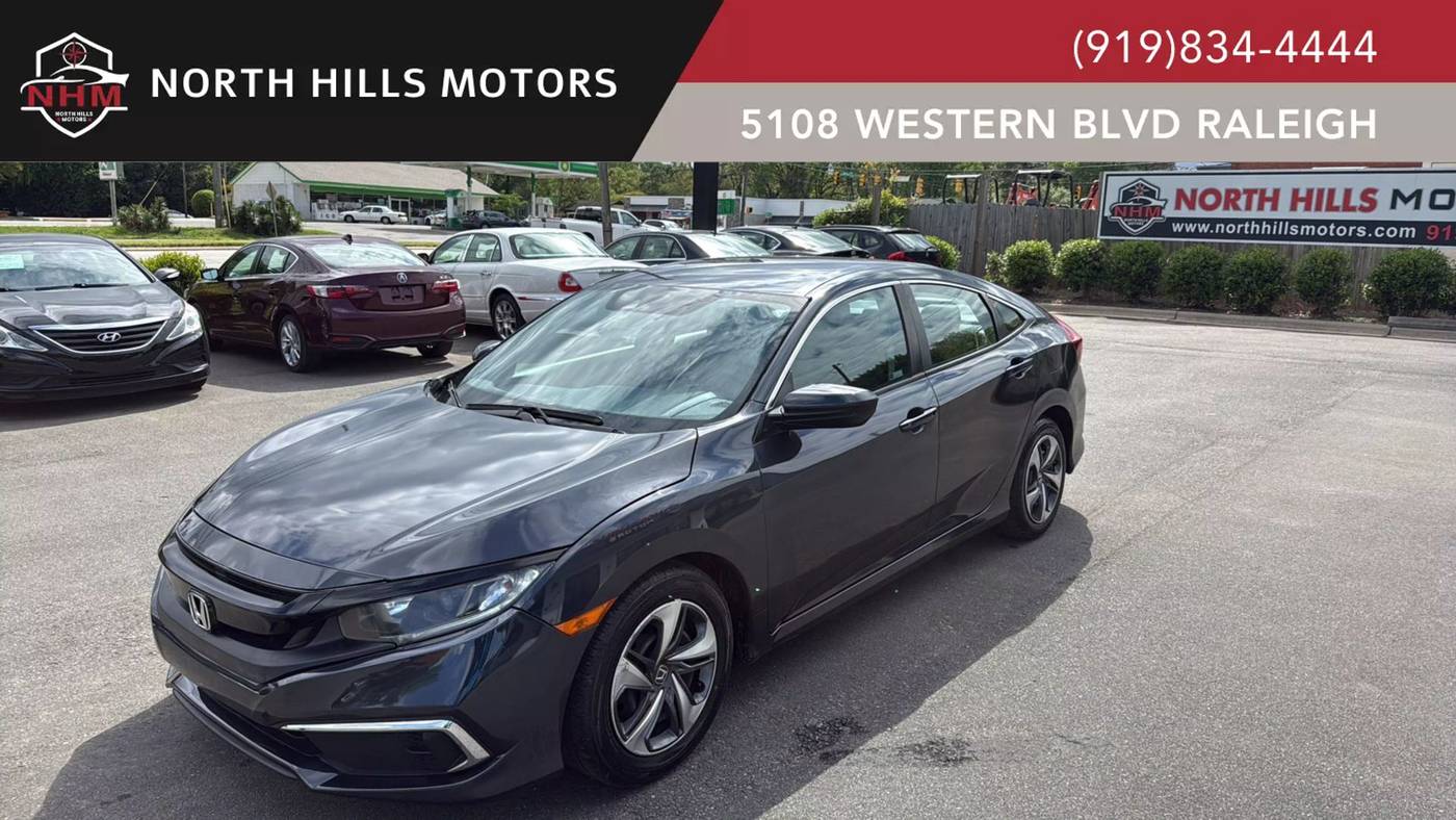 2020 Honda Civic LX — Sedan — 94,330 mi — Raleigh, NC
