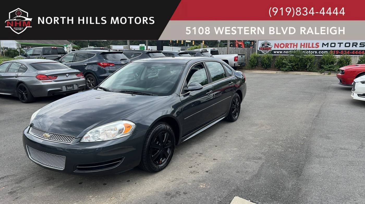 2015 Chevrolet Impala Limited LT — Sedan — 156,118 mi — Raleigh, NC