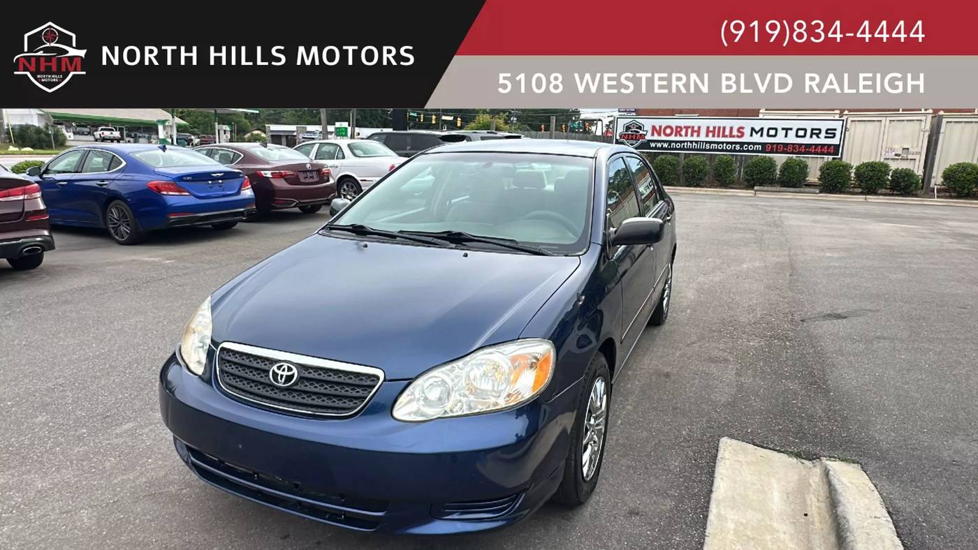 2007 Toyota Corolla S — Sedan — 155,171 mi — Raleigh, NC