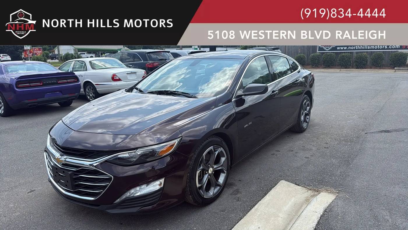 2021 Chevrolet Malibu LT — Sedan — 69,230 mi — Raleigh, NC
