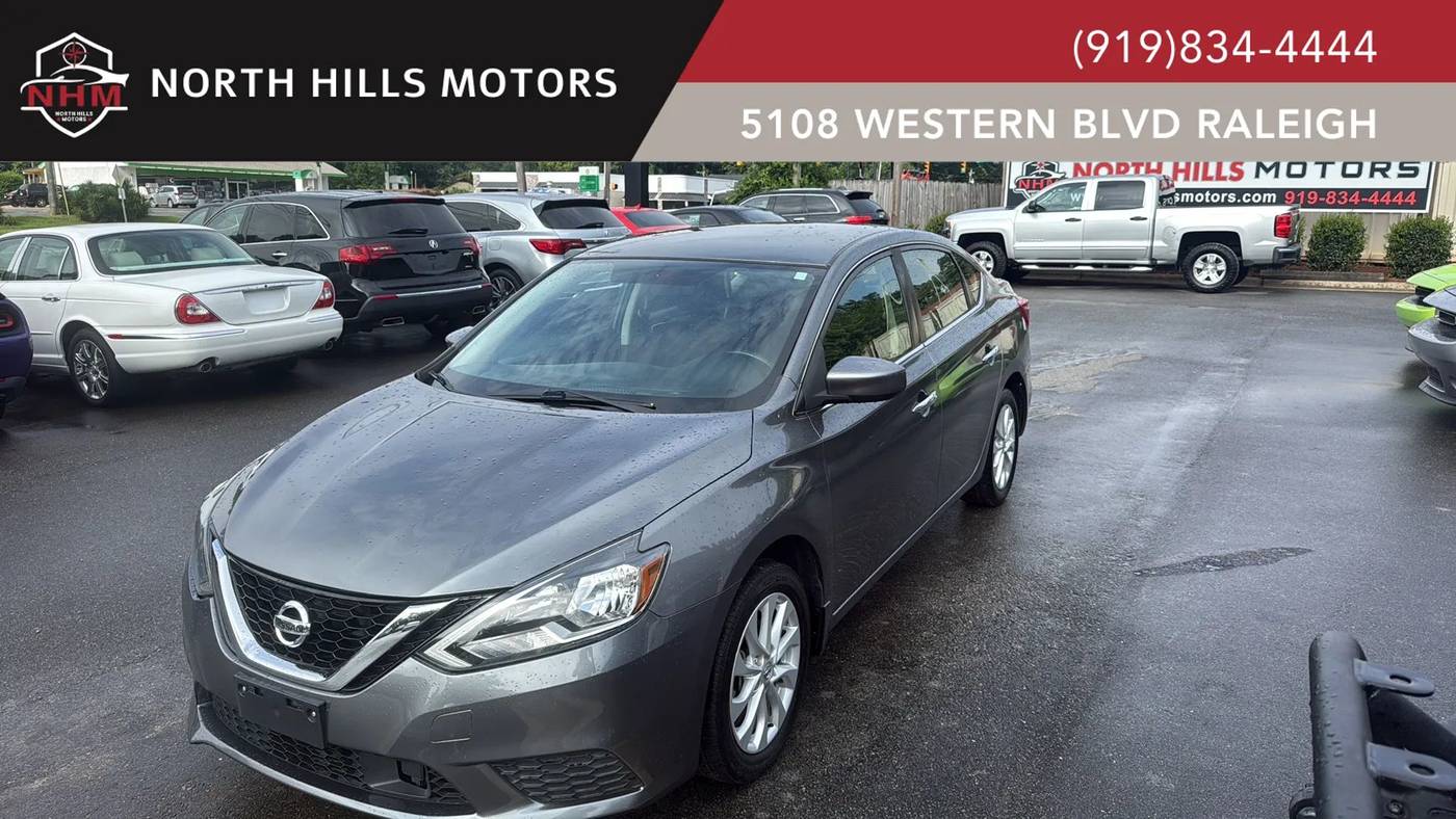 2019 Nissan Sentra SV — Sedan — 70,060 mi — Raleigh, NC