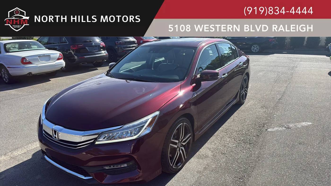2016 Honda Accord Touring — Sedan — 130,202 mi — Raleigh, NC