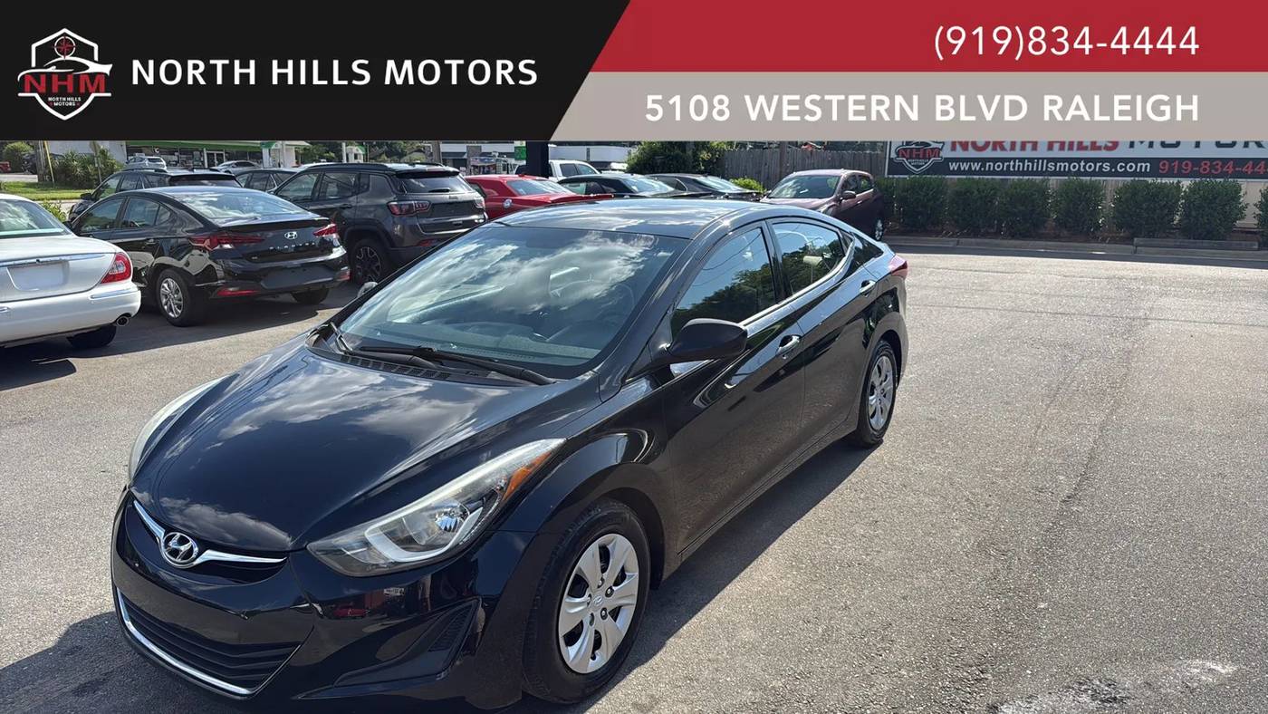 2016 Hyundai Elantra SE — Sedan — 95,797 mi — Raleigh, NC
