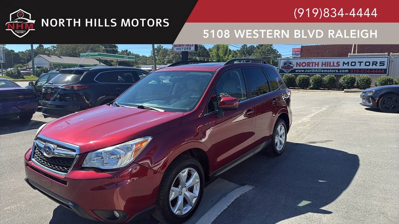 2015 Subaru Forester 2.5i Limited — SUV — 115,977 mi — Raleigh, NC