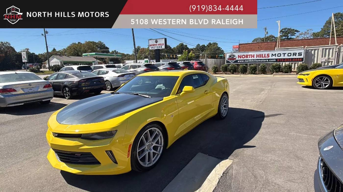 2018 Chevrolet Camaro 1LT — Coupe — 73,625 mi — Raleigh, NC