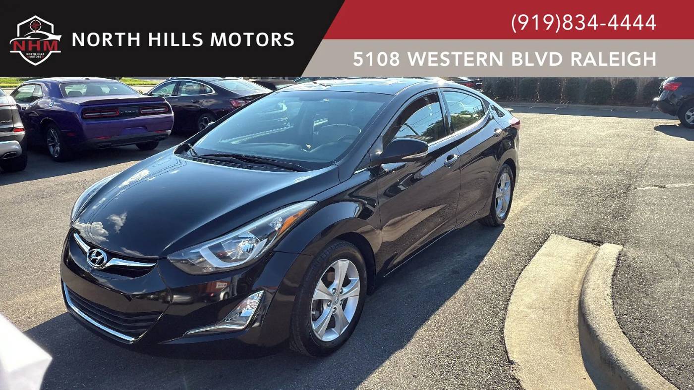 2016 Hyundai Elantra Value Edition — Sedan — 72,394 mi — Raleigh, NC