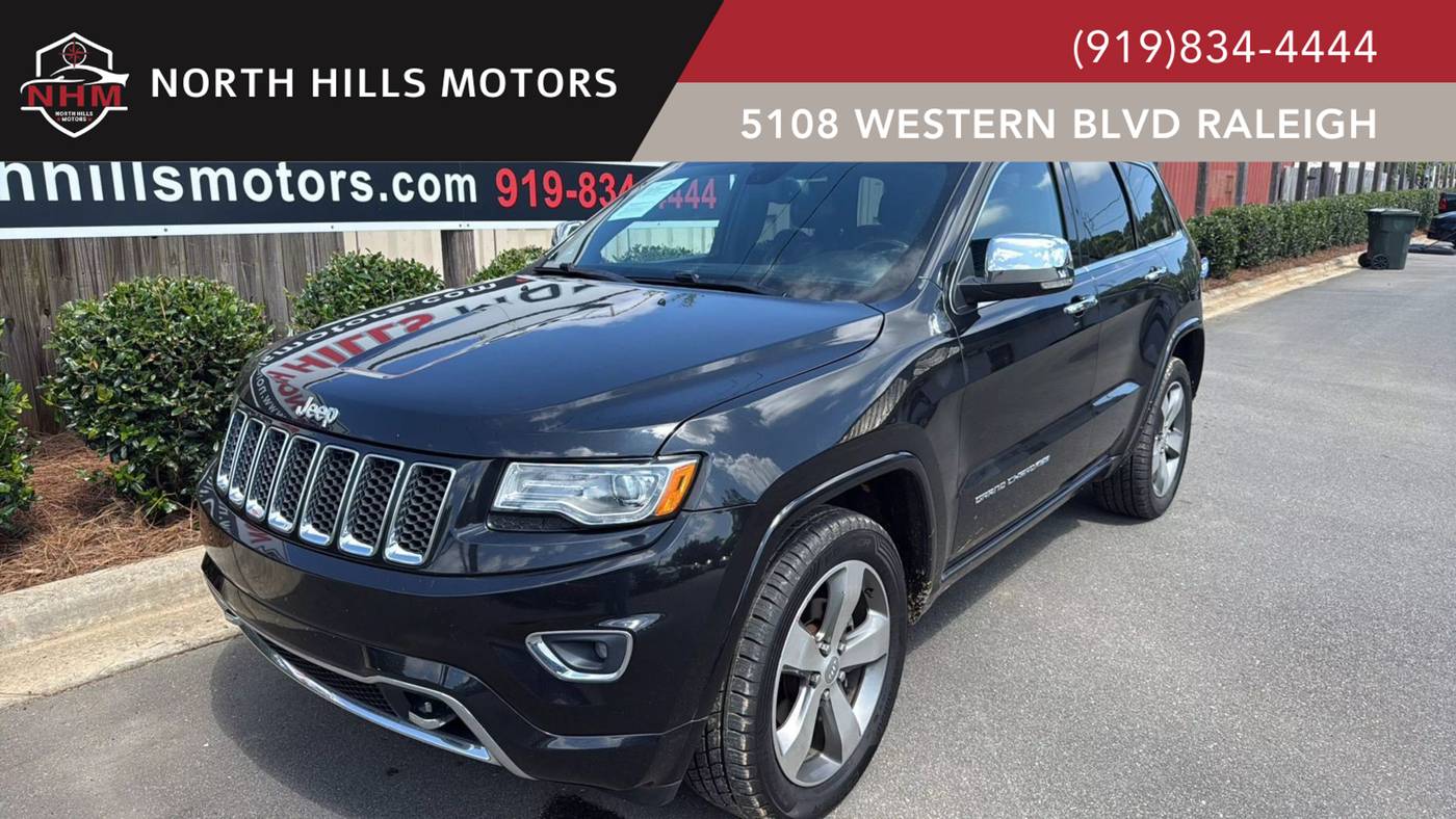 2016 Jeep Grand Cherokee Overland — SUV — 142,003 mi — Raleigh, NC