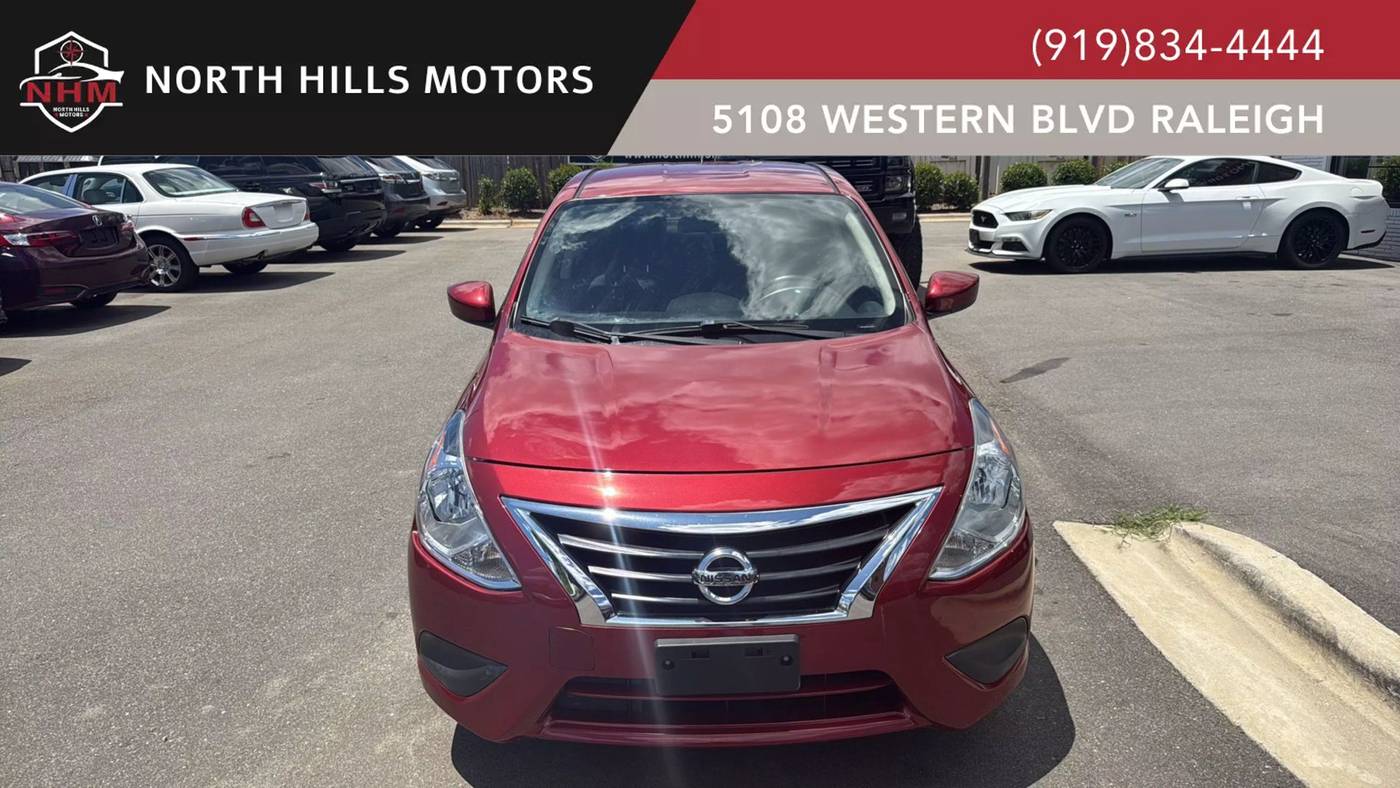 2019 Nissan Versa SV — Sedan — 80,719 mi — Raleigh, NC