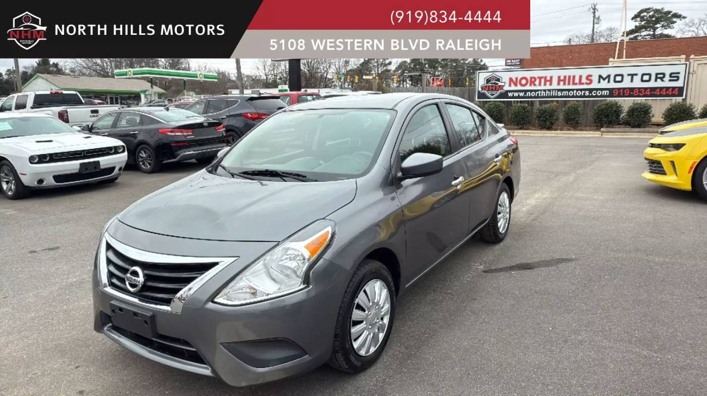 2019 Nissan Versa SV — Sedan — 75,201 mi — Raleigh, NC