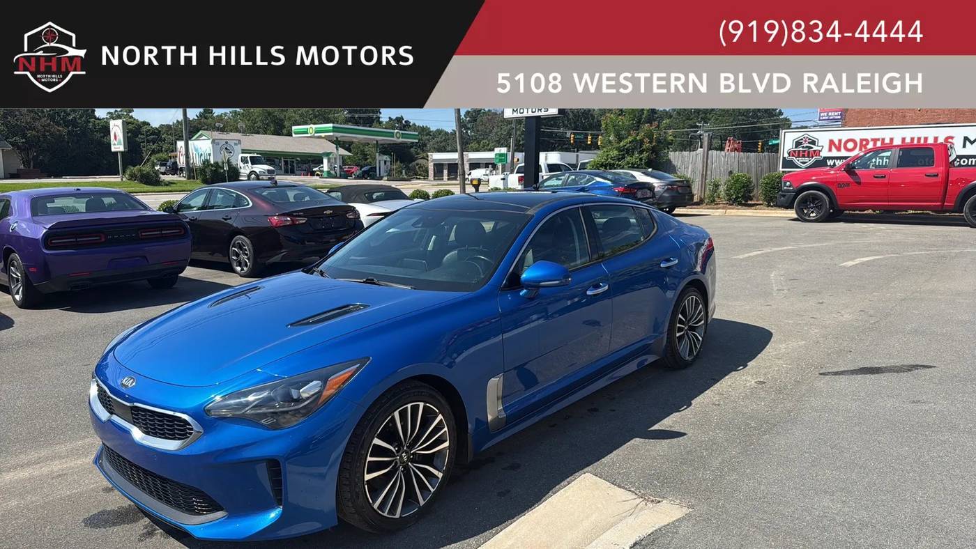 2019 Kia Stinger Premium — Hatchback — 105,465 mi — Raleigh, NC