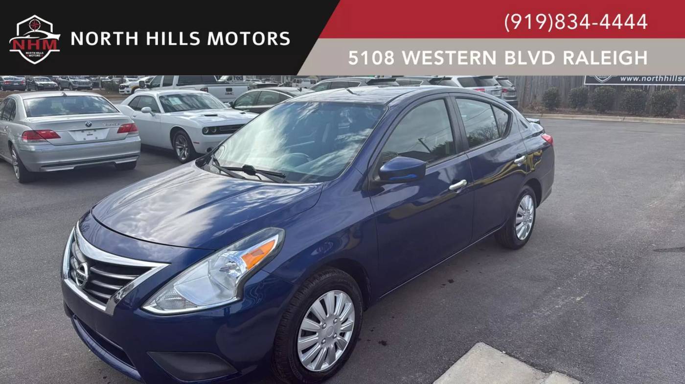 2018 Nissan Versa SV — Sedan — 119,977 mi — Raleigh, NC