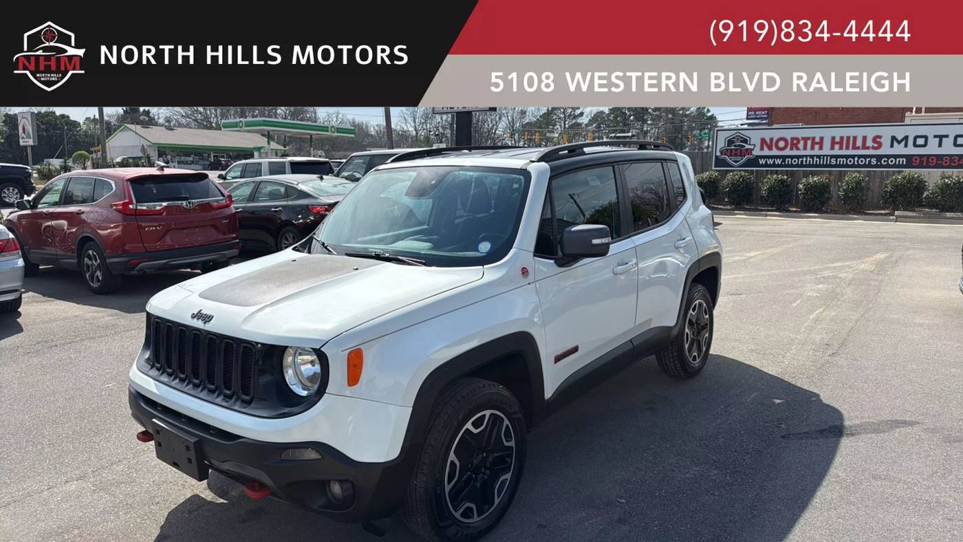 2016 Jeep Renegade Trailhawk — SUV — 126,831 mi — Raleigh, NC