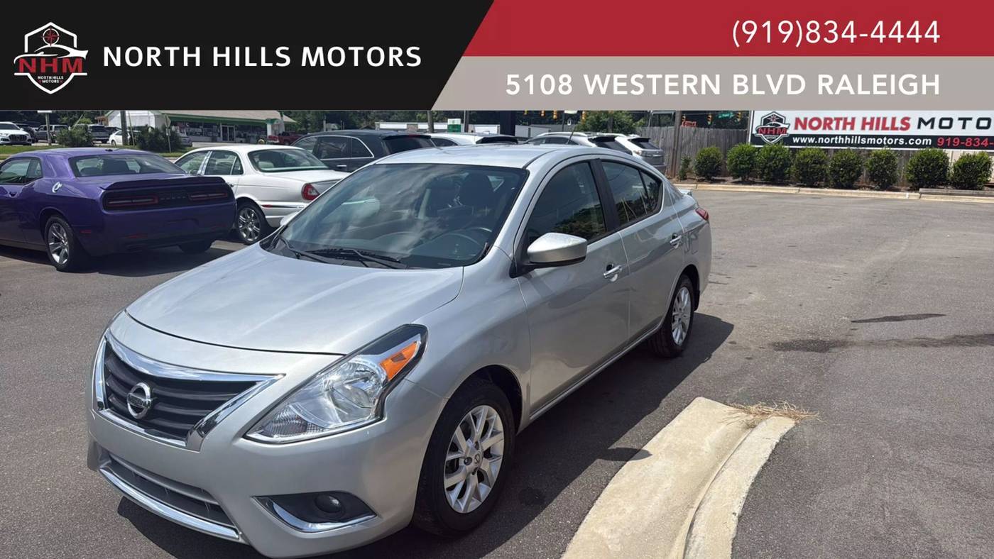 2018 Nissan Versa SV — Sedan — 69,363 mi — Raleigh, NC