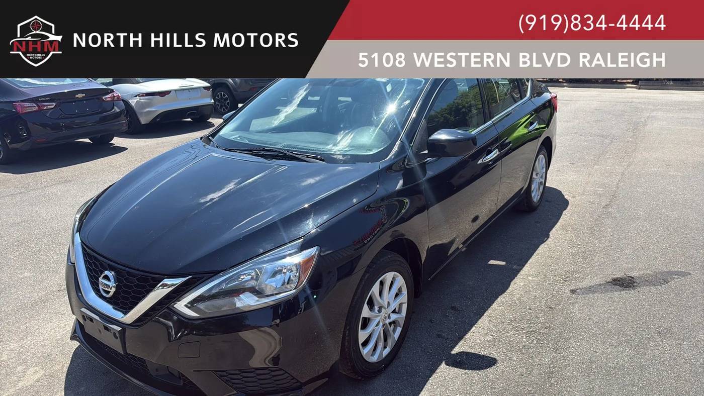 2019 Nissan Sentra SV — Sedan — 80,844 mi — Raleigh, NC