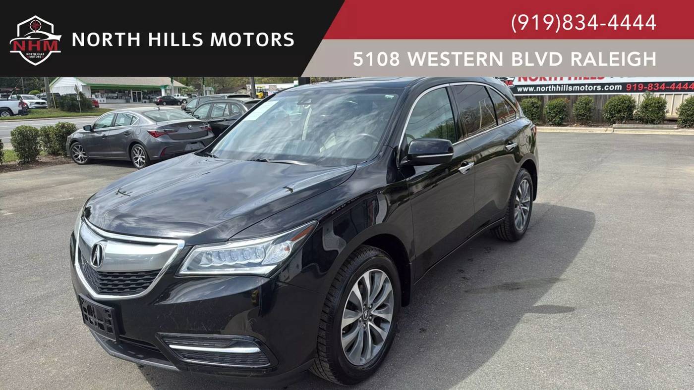 2016 Acura MDX Standard — SUV — 110,314 mi — Raleigh, NC