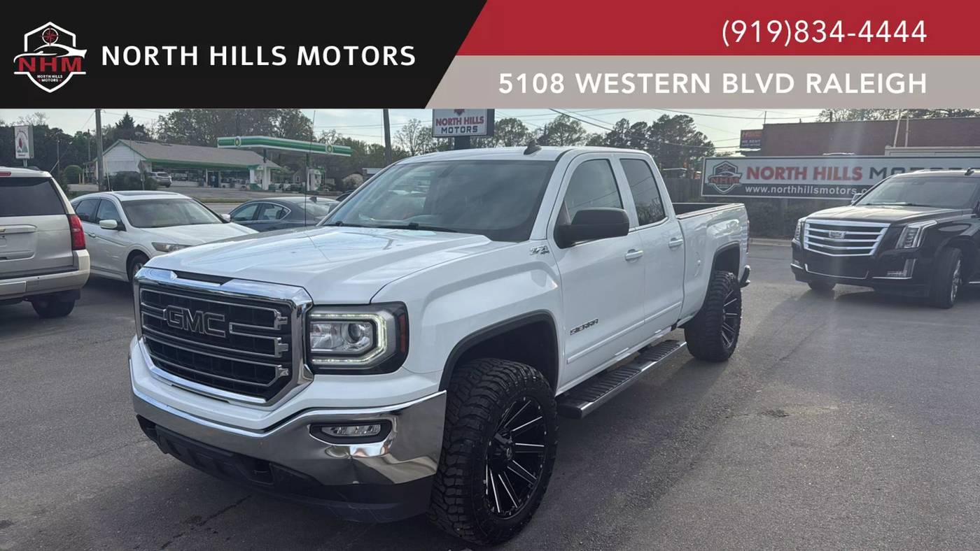 2018 GMC Sierra 1500 SLE — Pickup Truck — 125,451 mi — Raleigh, NC