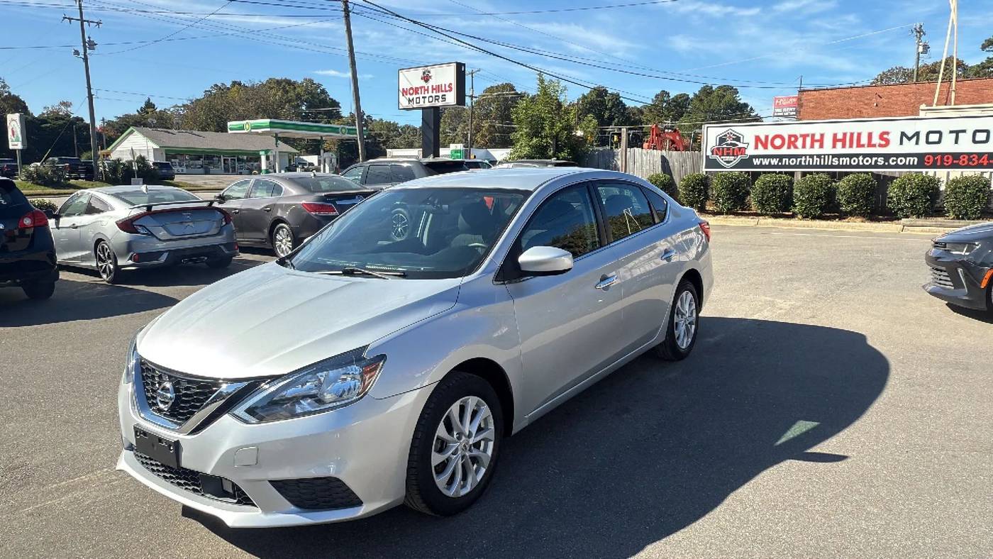 2019 Nissan Sentra SV — Sedan — 68,742 mi — Raleigh, NC